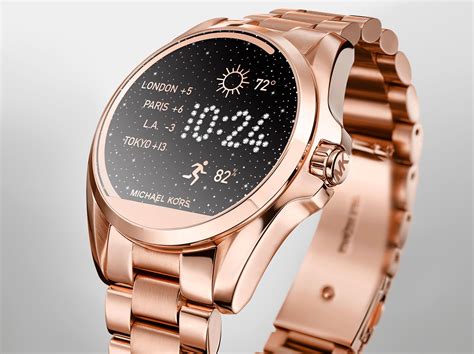 michael kors access rose|Michael Kors access bradshaw smartwatch.